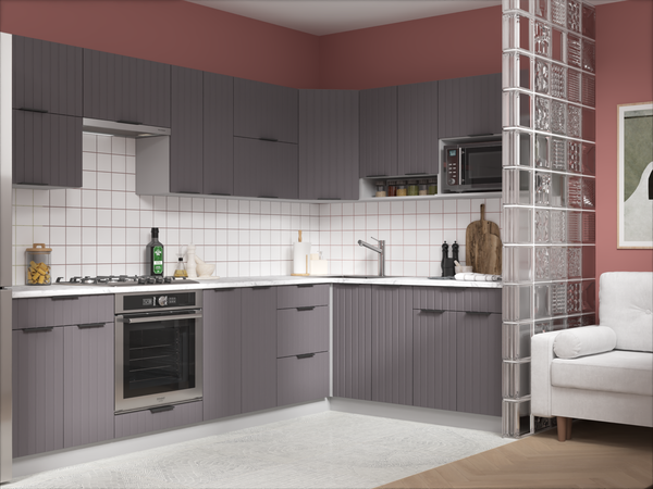 Шкаф навесной для кухни Arvento Корнелия Анта-плюс ВШУ угловой