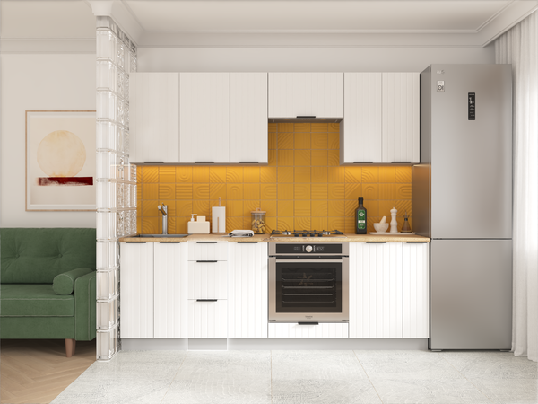 Шкаф-стол кухонный Arvento Корнелия Анта-плюс НШ30р3ш без столешницы