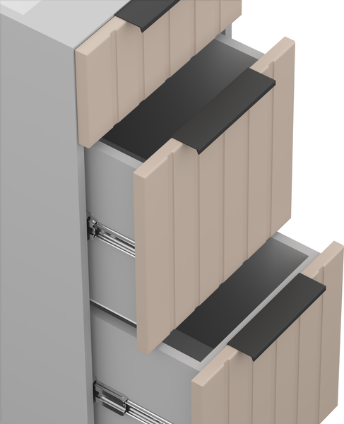 Шкаф-стол кухонный Arvento Корнелия Анта-плюс НШ30р3ш без столешницы