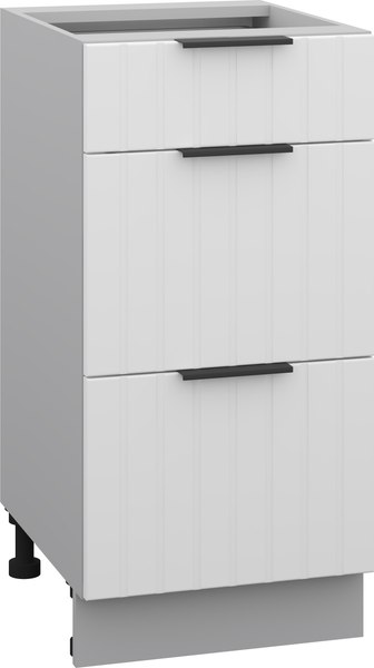 Шкаф-стол кухонный Arvento Корнелия Анта-плюс НШ40р3ш без столешницы - фото