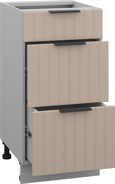 Шкаф-стол кухонный Arvento Корнелия Анта-плюс НШ40р3ш без столешницы