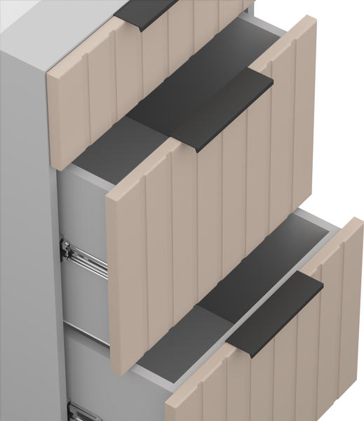 Шкаф-стол кухонный Arvento Корнелия Анта-плюс НШ40р3ш без столешницы