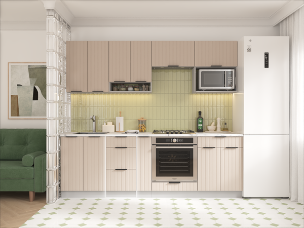 Шкаф-стол кухонный Arvento Корнелия Анта-плюс НШ40р3ш без столешницы