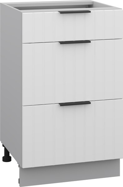 Шкаф-стол кухонный Arvento Корнелия Анта-плюс НШ50р3ш без столешницы - фото