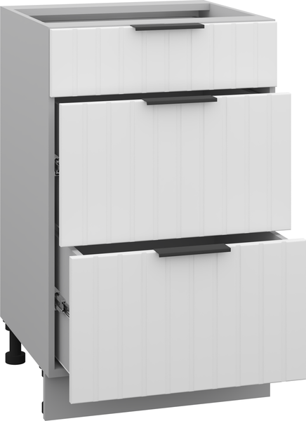 Шкаф-стол кухонный Arvento Корнелия Анта-плюс НШ50р3ш без столешницы