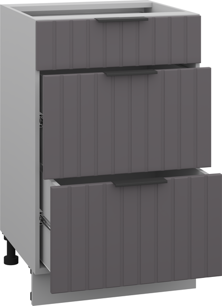 Шкаф-стол кухонный Arvento Корнелия Анта-плюс НШ50р3ш без столешницы