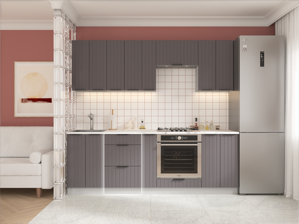 Шкаф-стол кухонный Arvento Корнелия Анта-плюс НШ50р3ш без столешницы