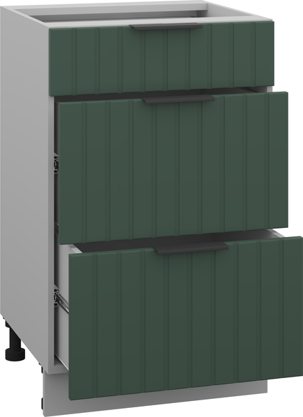 Шкаф-стол кухонный Arvento Корнелия Анта-плюс НШ50р3ш без столешницы