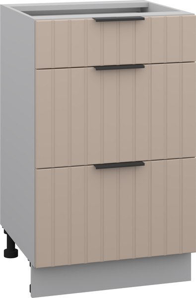 Шкаф-стол кухонный Arvento Корнелия Анта-плюс НШ50р3ш без столешницы - фото