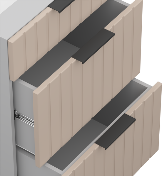 Шкаф-стол кухонный Arvento Корнелия Анта-плюс НШ50р3ш без столешницы