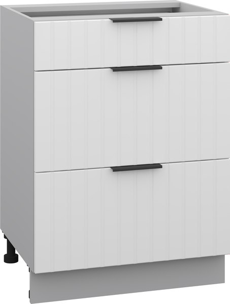 Шкаф-стол кухонный Arvento Корнелия Анта-плюс НШ60р3ш без столешницы - фото