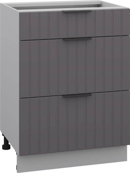 Шкаф-стол кухонный Arvento Корнелия Анта-плюс НШ60р3ш без столешницы - фото