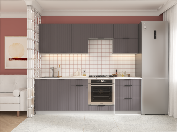 Шкаф-стол кухонный Arvento Корнелия Анта-плюс НШ60р3ш без столешницы