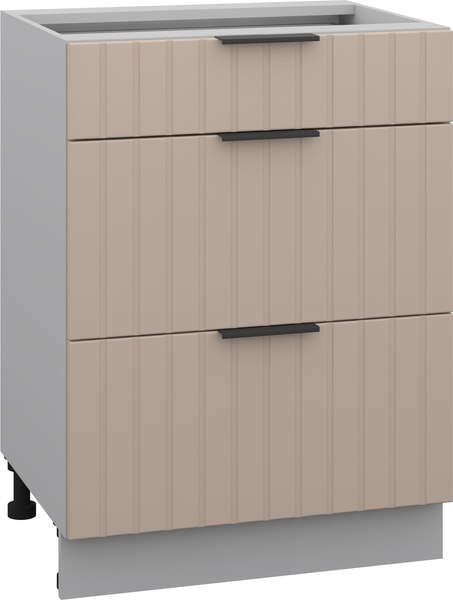 Шкаф-стол кухонный Arvento Корнелия Анта-плюс НШ60р3ш без столешницы - фото