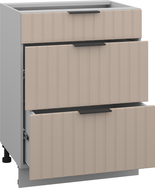 Шкаф-стол кухонный Arvento Корнелия Анта-плюс НШ60р3ш без столешницы