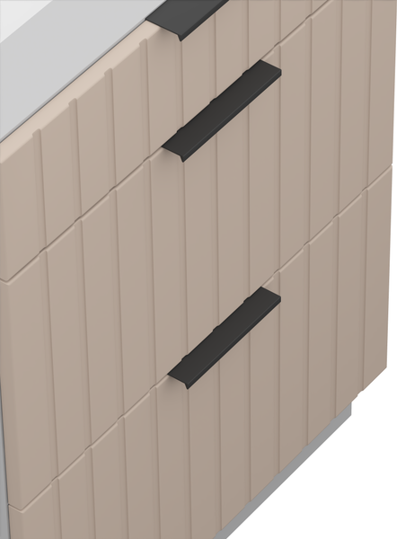 Шкаф-стол кухонный Arvento Корнелия Анта-плюс НШ60р3ш без столешницы