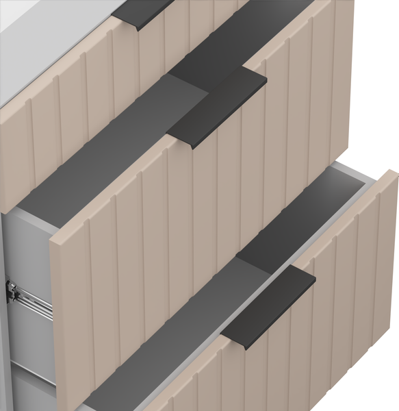 Шкаф-стол кухонный Arvento Корнелия Анта-плюс НШ60р3ш без столешницы