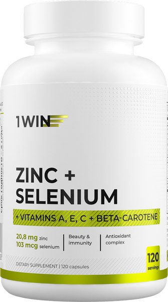 Комплексная пищевая добавка 1WIN Цинк+Селен - фото