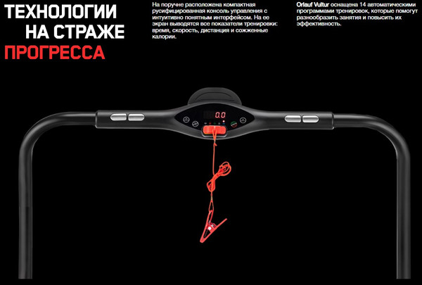 Электрическая беговая дорожка Orlauf Fitness Vultur 15147