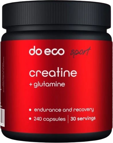 Комплексные аминокислоты Do eco Креатин с Глютамином - фото