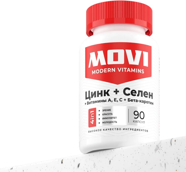 Комплексная пищевая добавка Movi Цинк+Селен