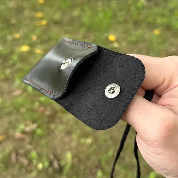 Оберег Wolves Кожаный мешочек для оберега 1032