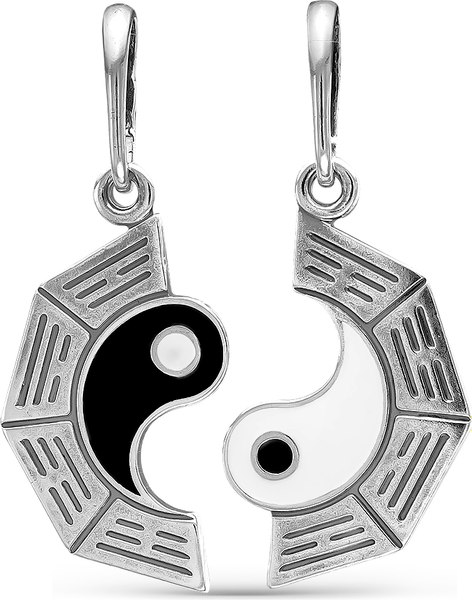 Комплект подвесок Wolves Инь и Ян Парные 1488 - фото