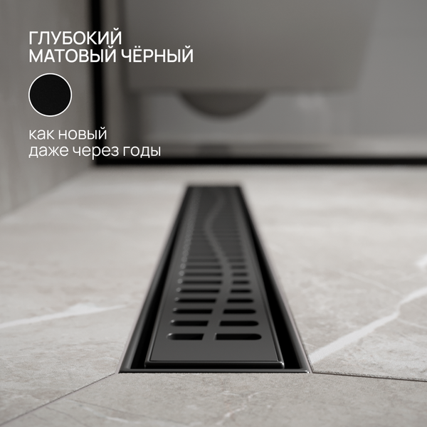 Трап для душа РМС ТЛ03Ч-60х7