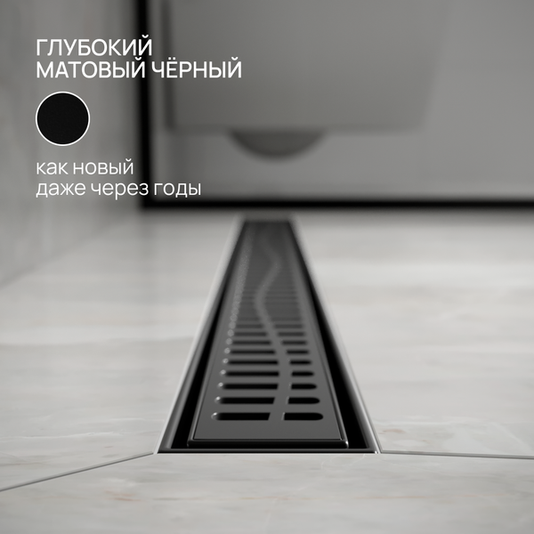 Трап для душа РМС ТЛ03Ч-80х7