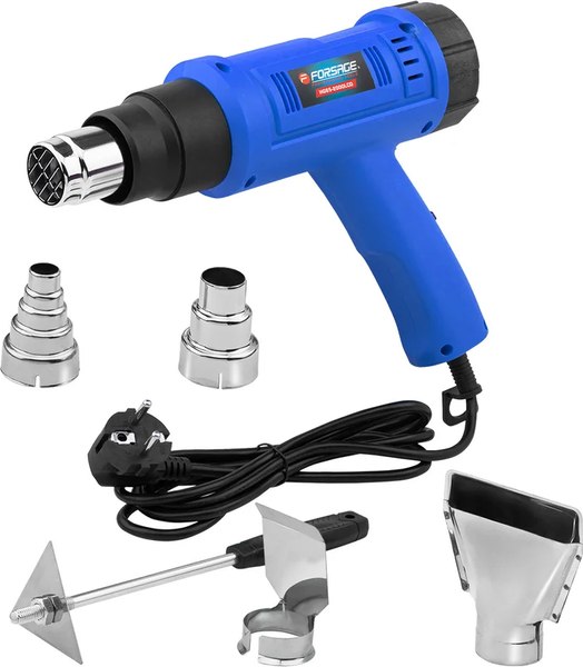 Строительный фен Forsage F-HG65-2000LCD (65566)
