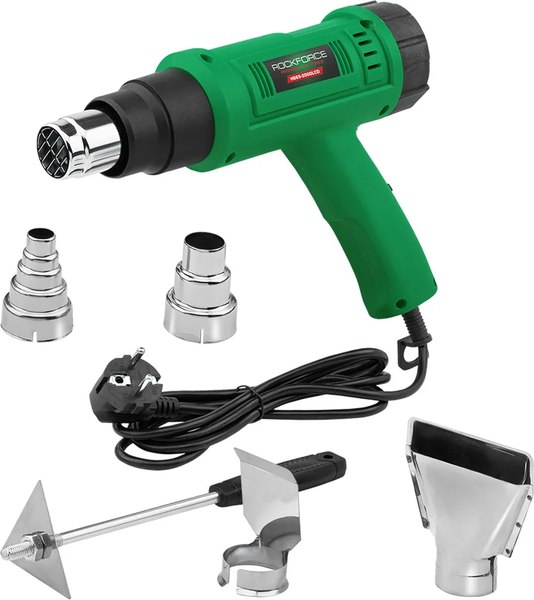 Строительный фен RockForce RF-HG65-2000LCD (65569)