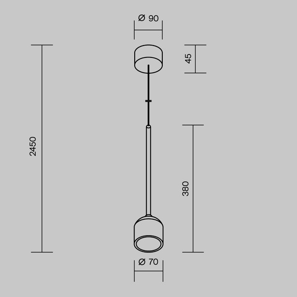 Светильник уличный Maytoni O491PL-L8W3K
