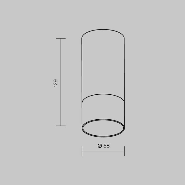 Светильник уличный Maytoni O499CL-L5B3K