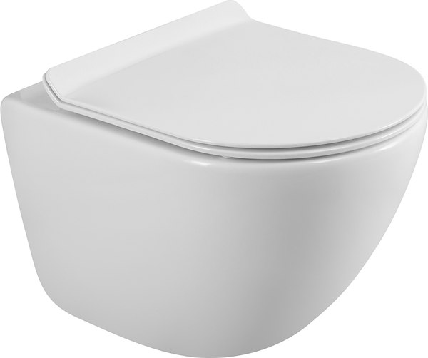 Унитаз подвесной BelBagno Amanda BB051CHR/BB076SC - фото