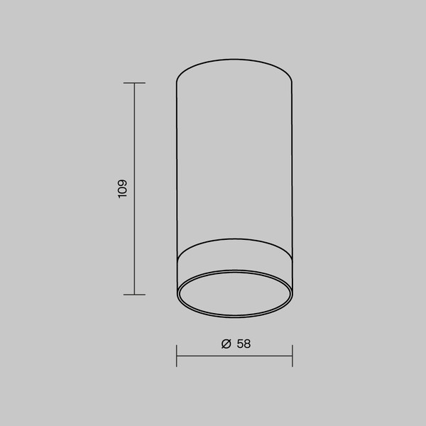 Светильник уличный Maytoni O500CL-L5W3K
