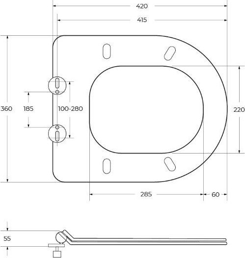 Унитаз напольный BelBagno Amanda BB051CPR/BB051T/BB076SC