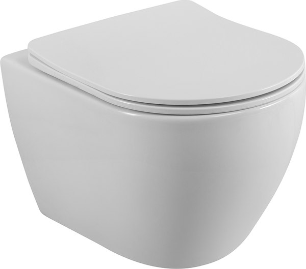 Унитаз подвесной Cezares Stylus-Tor CZR-6601-TH-TOR/CZR-089-SC - фото