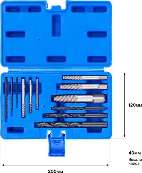 Набор экстракторов Forsage F-924U12B