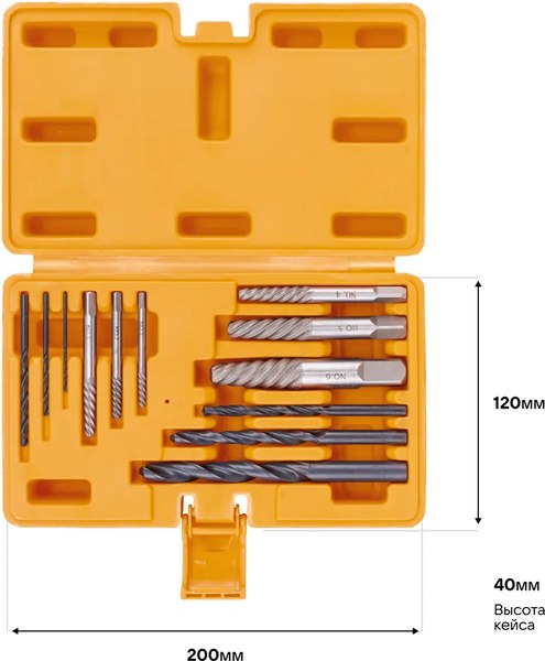Набор экстракторов Partner PA-924U12B - фото