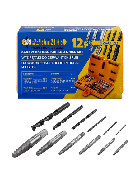 Набор экстракторов Partner PA-924U12B