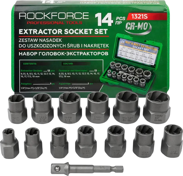 Набор экстракторов RockForce RF-1321S - фото