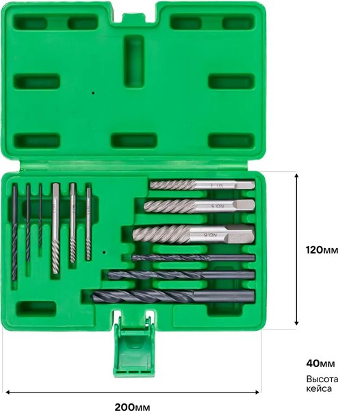 Набор экстракторов RockForce RF-924U12B
