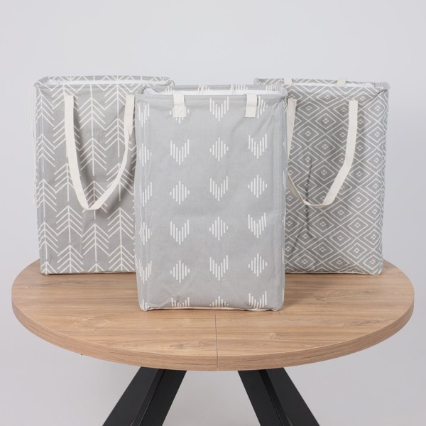 Корзина для белья AksHome Becky