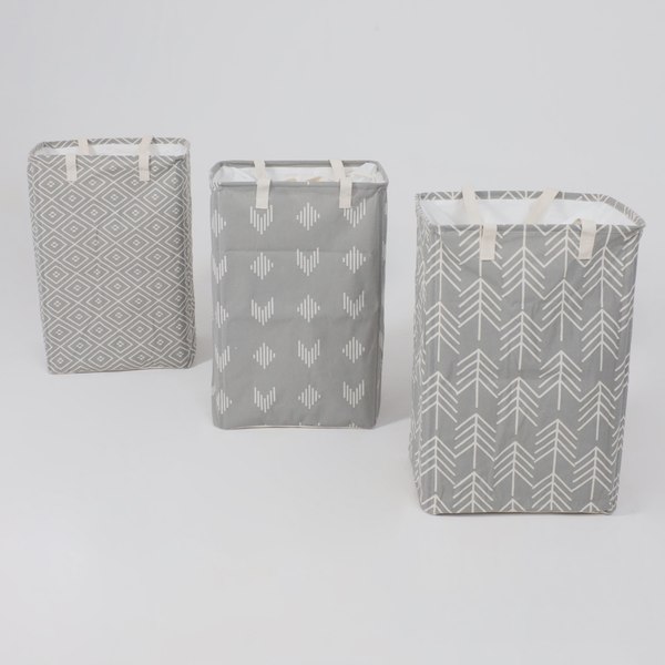 Корзина для белья AksHome Becky