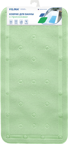 Коврик на присосках Вилина Массажный Лотос 6910 - фото