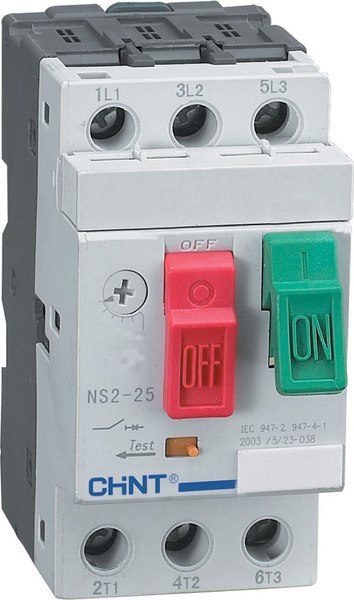 Выключатель автоматический Chint NS2-25 0.1-0.16А / 495072 - фото