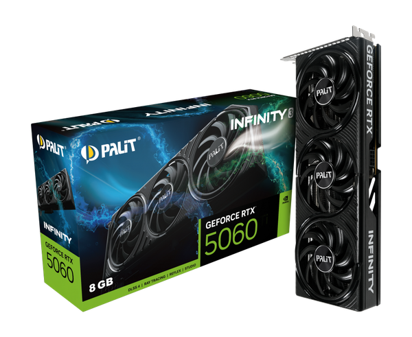 Видеокарта Palit RTX 5060 Infinity 3 8GB (NE75060019P1-GB2063S)