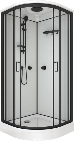 Душевая кабина Triton Прайм-Блэк М3 90х90А