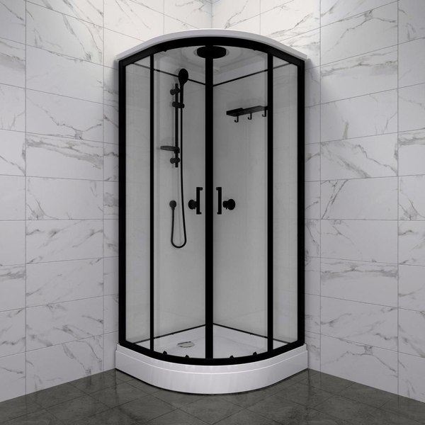 Душевая кабина Triton Прайм-Блэк М3 90х90А