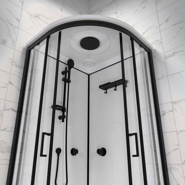 Душевая кабина Triton Прайм-Блэк М3 90х90А